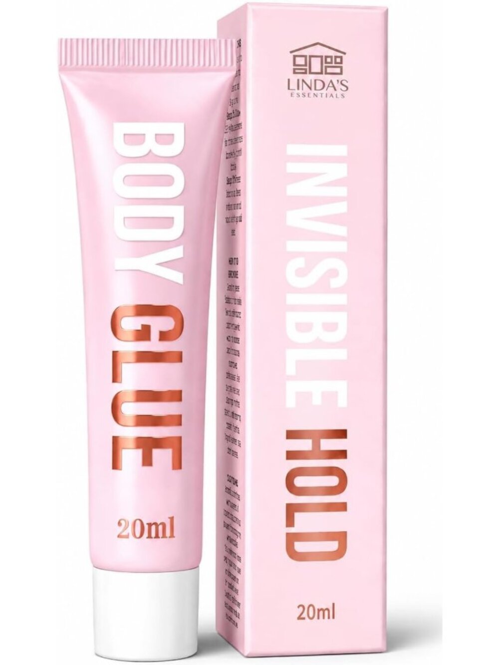 Clear Liquid Body Adhesive Glue for Clothing & Skin - Tape Alternative for Women